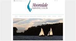 Desktop Screenshot of mooredalesailing.com