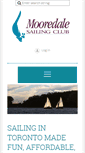 Mobile Screenshot of mooredalesailing.com